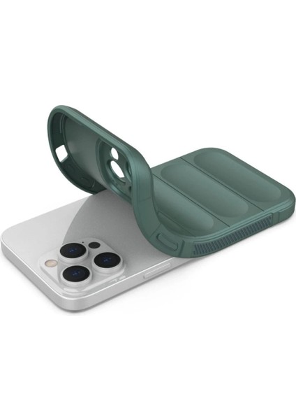 MYT09 iPhone 16 Pro Kılıf Optimum Silikon - Koyu Yeşil fiyatları