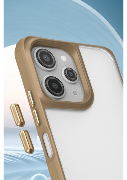 MYT09 Xiaomi Redmi 12 Kılıf Penta Silikon Kılıf - Çöl Titanyum fiyatları