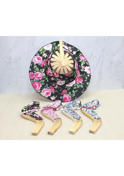 Ahşap Şapkalı Yelpaze ALK3573