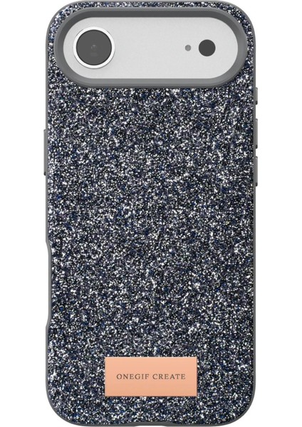 MYT09 Apple iPhone 17 Air Bright Simli Kapak - Gümüş fırsatları