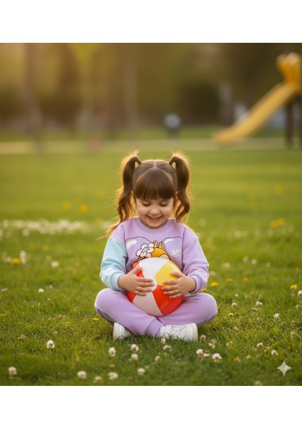 2-7 Yaş Chip & Dale Baskılı Renk Bloklu Çocuk Eşofman Takımı | Mevsimlik fiyatları