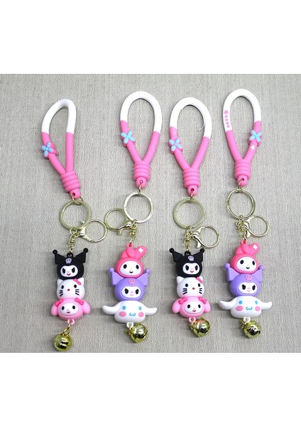 Hello Kitty Serisi Silikon Anahtarlık ALK4257