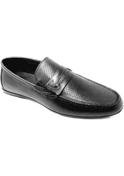 152-17028 Siyah Erkek Günlük Loafer Ayakkabı indirimleri