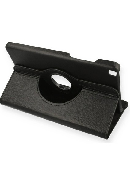 Nrzsnt Newface Samsung Galaxy T290 Tab A 8 Kılıf 360 Tablet Deri Kılıf - Siyah