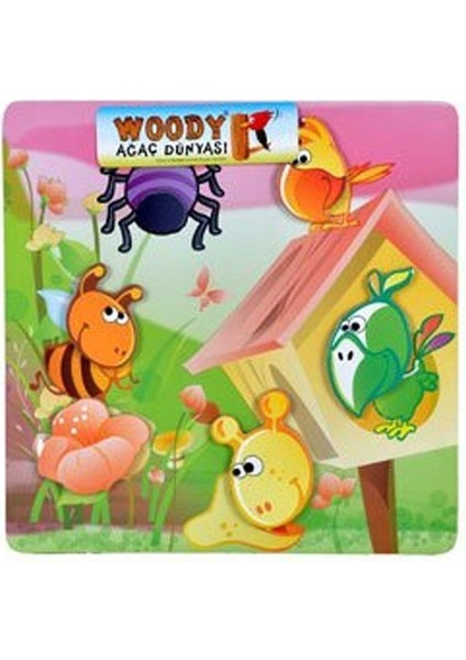 30058 Ahşap Puzzle 3D Kafalar