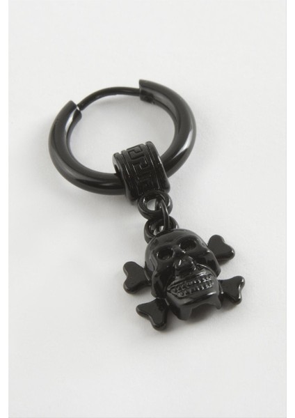 Kuru Kafa Erkek Çelik Küpe