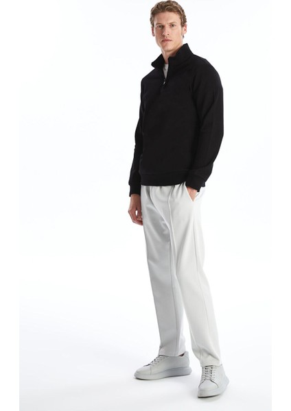 Lcw Yeni Peak Yeni Sezon Dik Yaka Uzun Kollu Erkek Kalın Sweatshirt modelleri