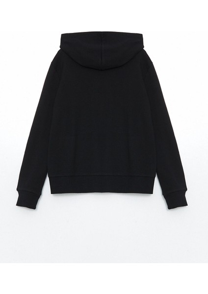 Lcw Yeni Özmarka Yeni Sezon Kapüşonlu Basic Uzun Kollu Kız Çocuk Fermuarlı Sweatshirt fiyatları