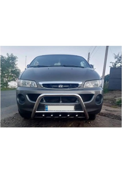 Hyundaı H-1 Starex 2008-2021 Ön Koruma- Karterli - Ara Borulu - Bream A modelleri