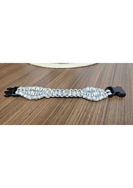 19 cm Ayarlanabilir Tokalı Paraşüt Ipi Bileklik - Outdoor Survival Bilekliği modelleri