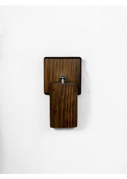 Duvar Aplik 360° Dönebilen Silindir Yansıtma Tasarımlı Tek Yönlü Ahşap Salon Hol Cafe Otel Aplik modelleri