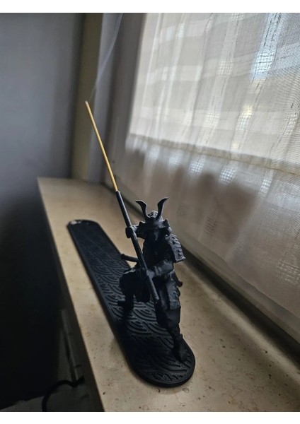 CRAFTSY3D Samuray Tütsülük – 3D Baskı Dekoratif Tütsü Tutucu fırsatları