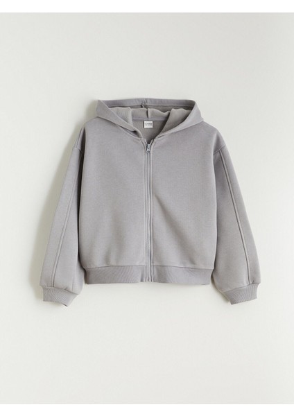 Lcw Yeni Artı Yeni Sezon Kapüşonlu Kız Çocuk Fermuarlı Sweatshirt fiyatları