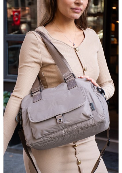 Sanmorris Paraşüt Kumaş Çıkarılabilir Askılı Suya Dayanıklı El ve Omuz Çantası fiyatları