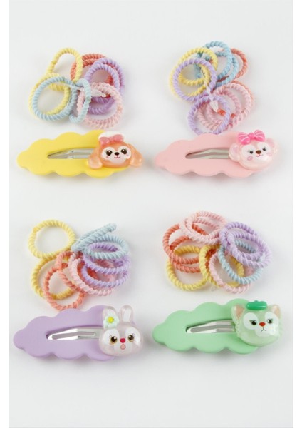 Kedicik Pens Lastikli Toka 11 Adet modelleri