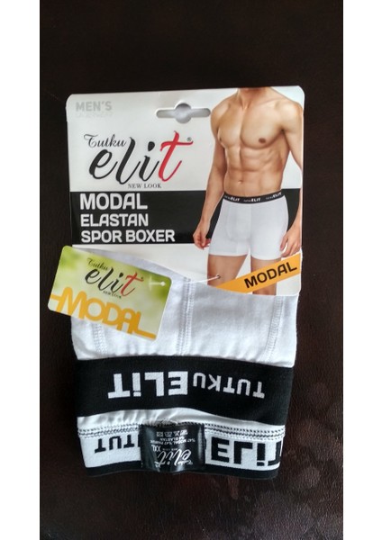 Erkek Modal Elastan 4'lü Boxer 1252