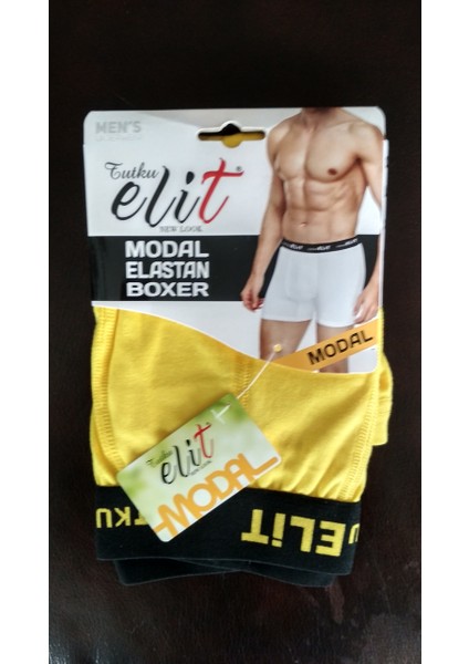 Erkek Modal Elastan 4'lü Boxer 1252 indirimleri