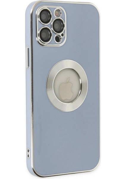 MYT09 iPhone 12 Pro Kılıf Store Silikon - Sierra Blue