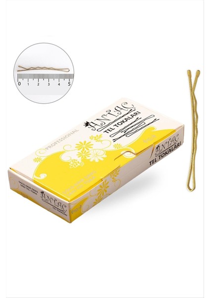 Sarı Topuzlu Tel Toka 150 Adet fiyatları