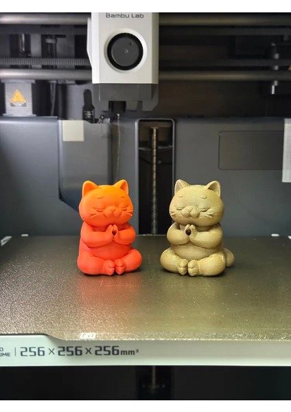 CRAFTSY3D Meditasyon Kedi Tütsülük – 3D Baskı Dekoratif Tütsü Tutucu fiyatları