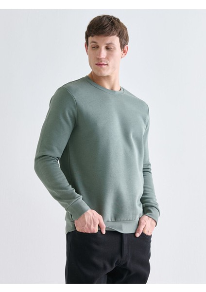 Lcw Yeni Yeni Sezon Bisiklet Yaka Erkek Sweatshirt