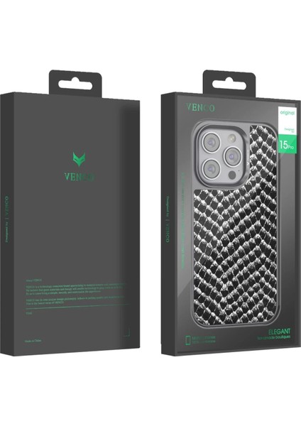 MYT09 iPhone 15 Pro Viper Kapak - Titan Gri