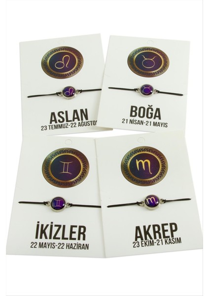 Burç Ip Bileklik modelleri