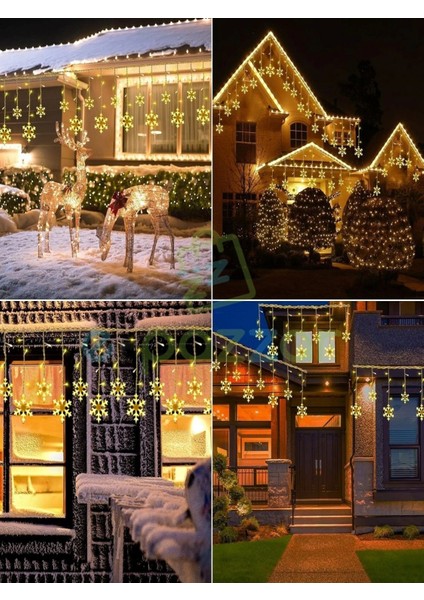 3m 12 Saçaklı 12 Kar Tanesi 8 Fonksiyonlu modelleri