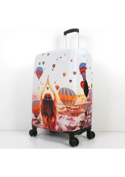 Kumaş Valiz Kılıfı ve Bavul Kılıfı (72-Kapadokya 2)