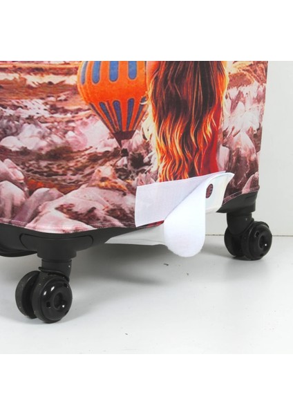 Kumaş Valiz Kılıfı ve Bavul Kılıfı (72-Kapadokya 2) fiyatları