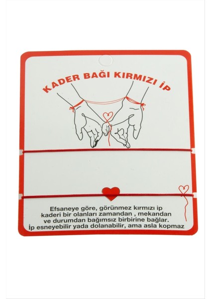 Kader Bağı Kırmızı Ip Bileklik modelleri