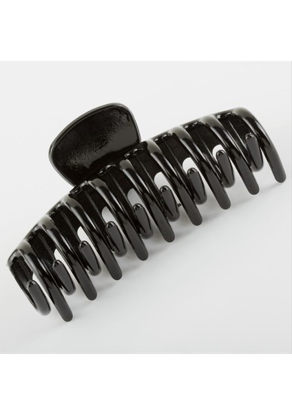 10 cm Düz Siyah Renkli Mandal Toka 1 Adet