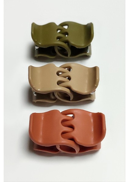 6 Adet Renkli Mandal Toka 2,5 cm fiyatları