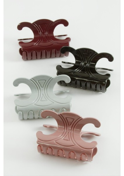 Üçgen Renkli Mandal Toka 7 cm