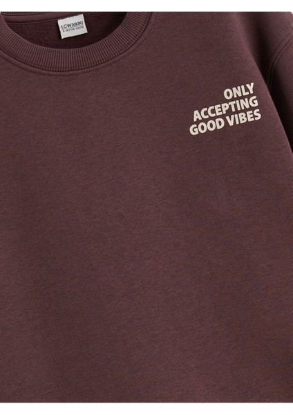 Lcw Yeni Yeni Sezon Bisiklet Yaka Kız Çocuk Sweatshirt indirimleri