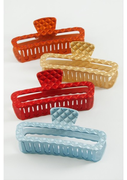 Dikdörtgen Renkli Mandal Toka 12 cm modelleri