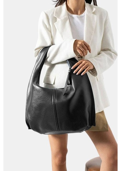 Suni Deri Büyük Boy Omuz Çantası LD621 fiyatları