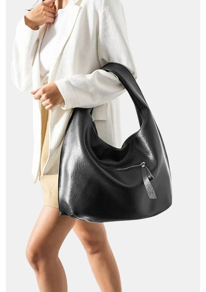 Suni Deri Büyük Boy Omuz Çantası LD621 fırsatları