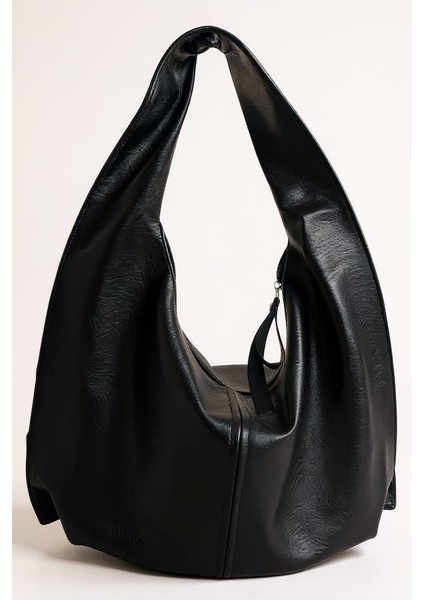 Suni Deri Büyük Boy Omuz Çantası LD621