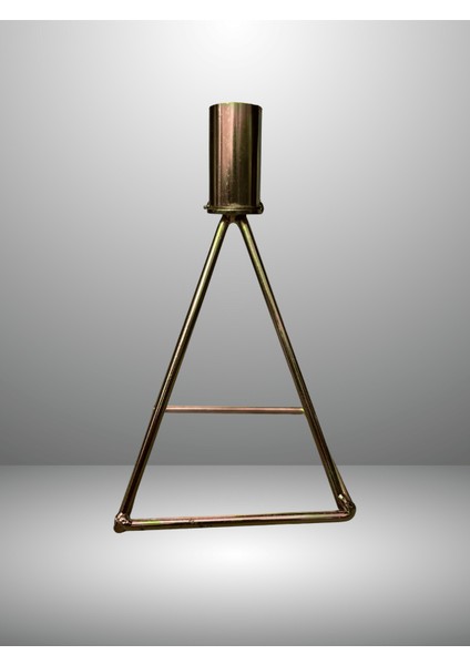 Gökkuşağı Kaplama Piramit Mumluk Şamdan modelleri