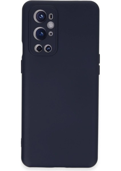 MYT09 One Plus 9 Pro Kılıf Nano Içi Kadife Silikon - Lacivert
