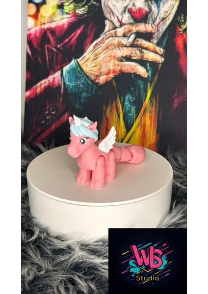 Hareketli Sevimli Unicorn Figür | Organik | Yeni Nesil Oyuncak