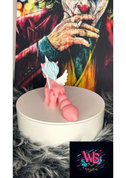 Hareketli Sevimli Unicorn Figür | Organik | Yeni Nesil Oyuncak modelleri