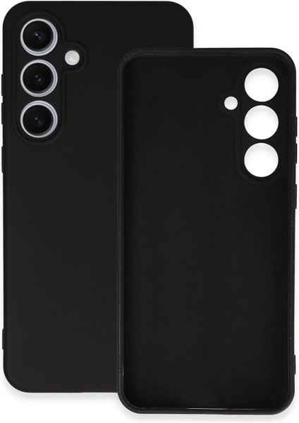 MYT09 Samsung Galaxy S24 Fe Kılıf Nano Içi Kadife Silikon - Siyah modelleri