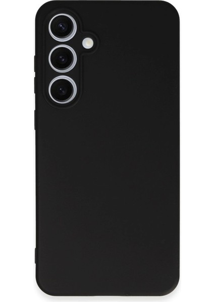 MYT09 Samsung Galaxy S24 Fe Kılıf Nano Içi Kadife Silikon - Siyah fırsatları