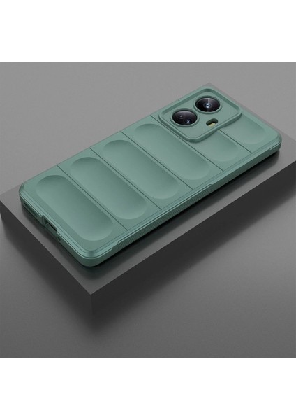MYT09 Realme 10 Pro 5g Kılıf Optimum Silikon - Koyu Yeşil fiyatları