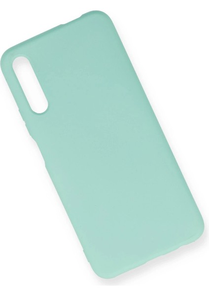 MYT09 Huawei P Smart Pro / Y9S Kılıf Nano Içi Kadife Silikon - Turkuaz modelleri