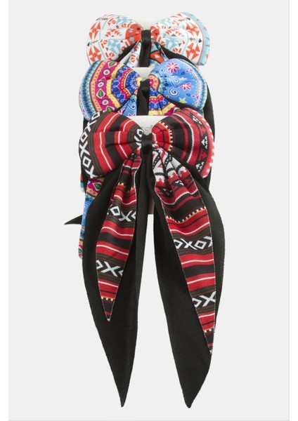 Kilim Desenli Siyah Kuyruklu Otomatik Toka 24 cm modelleri