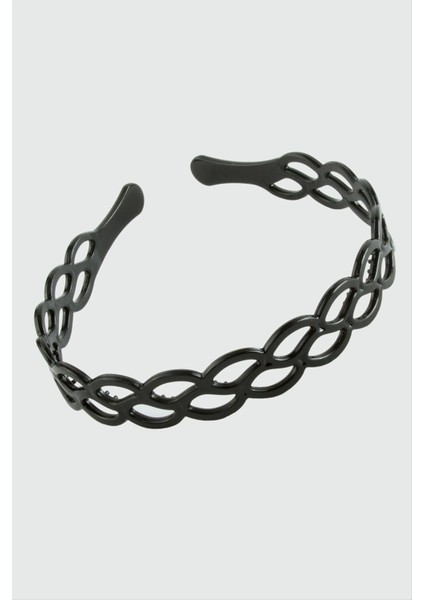 Oval Siyah Renkli Taç