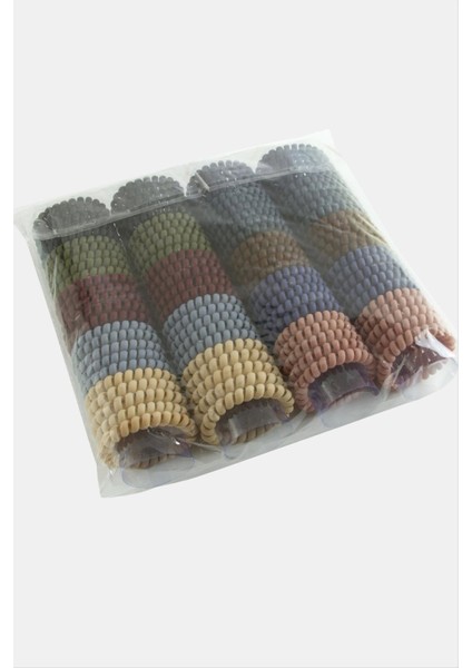 100 Adet Renkli Makarna Lastik Toka modelleri